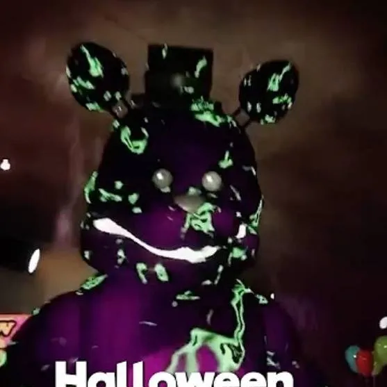 chat with ai character: Halloween Fredbear