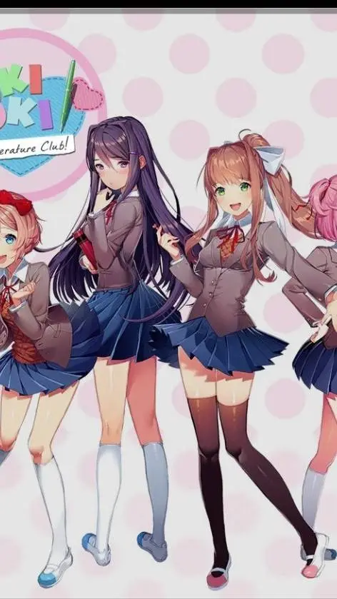 ai character: DDLC background