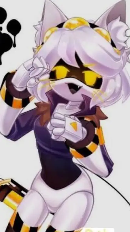 ai character: Furry V background