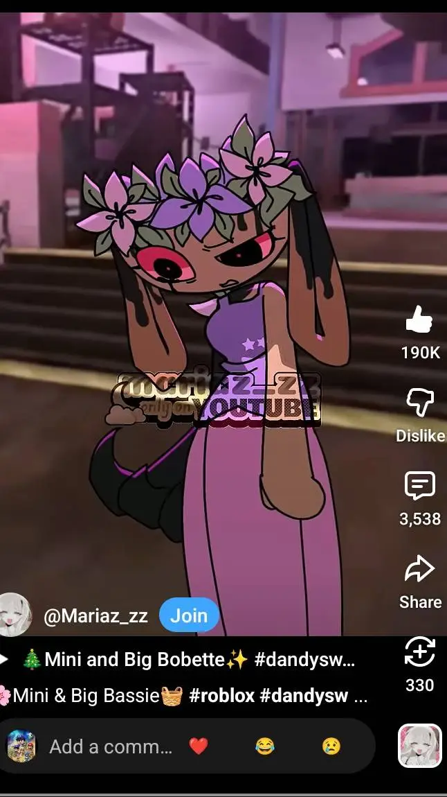 ai character: Twisted Bassie background