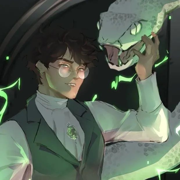 chat with ai character: Slytherin Harry. P