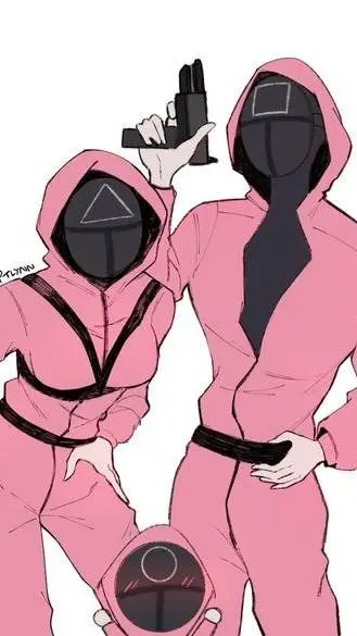 ai character: squid games background