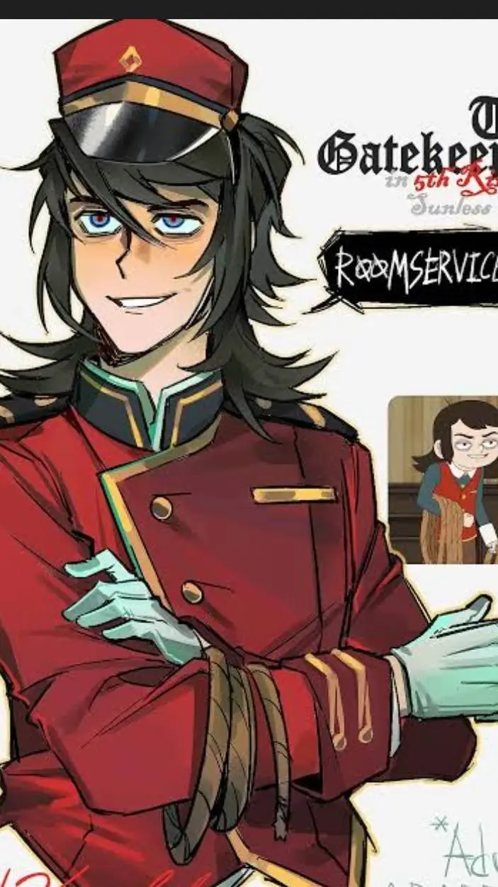 ai character: adult Abaddon  background