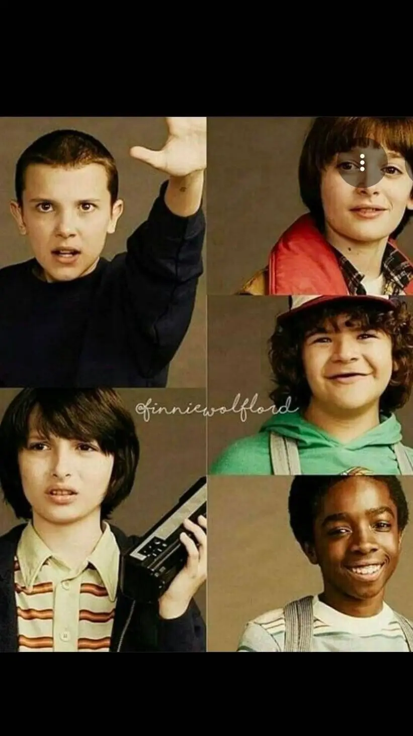 ai character: Stranger things background