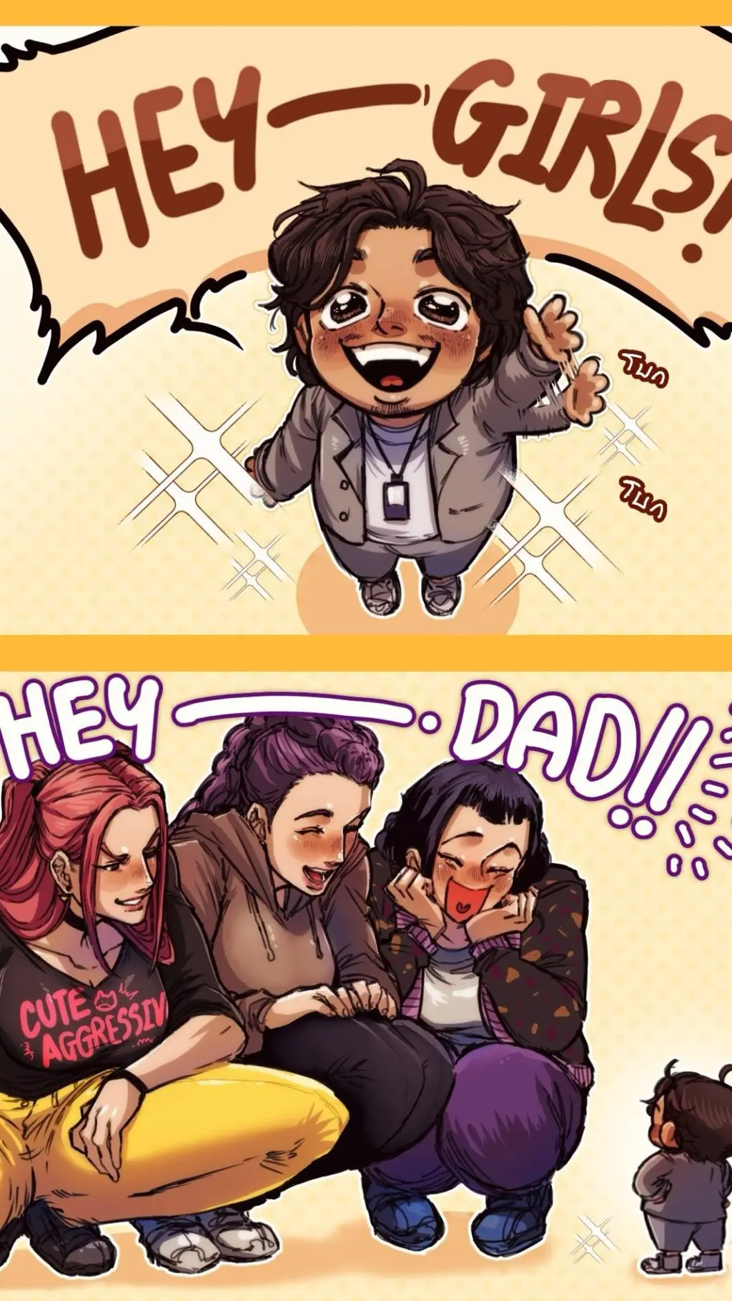 ai character: Bobby becomes smol background