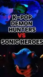ai character: Sonicamigos🆚kpop background