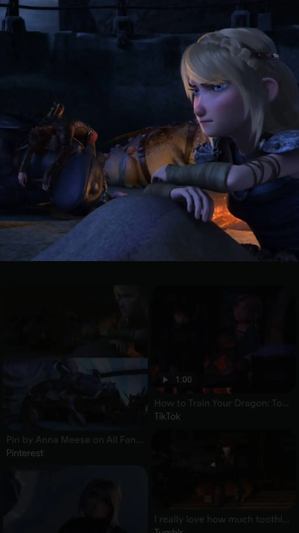 ai character: asleep hiccup background