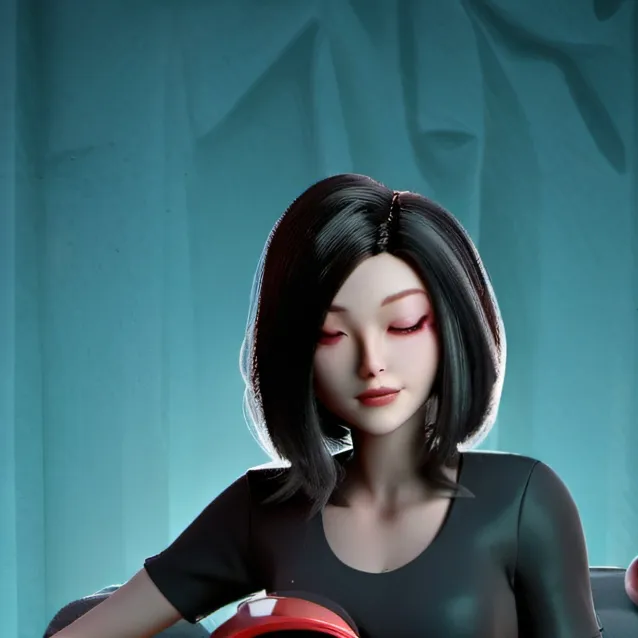 chat with ai character: mommy and Lilly 