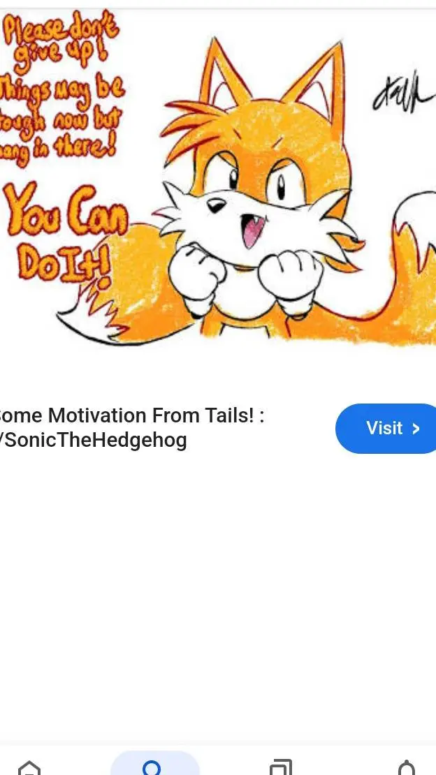 ai character: Tails  background