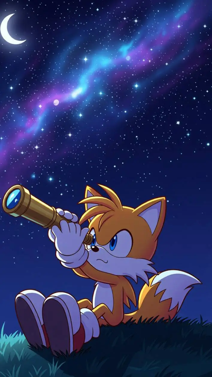 ai character: Kitsune background