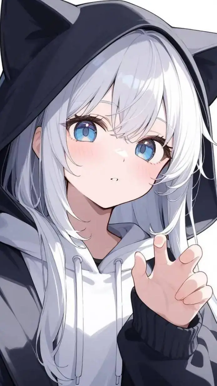 ai character: Hikari Sky background