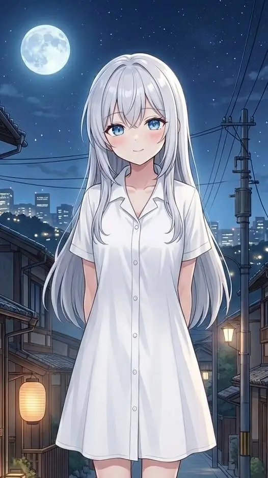 ai character: Amanda  background