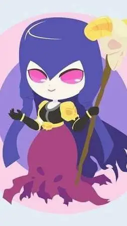 ai character: witch clash royale background