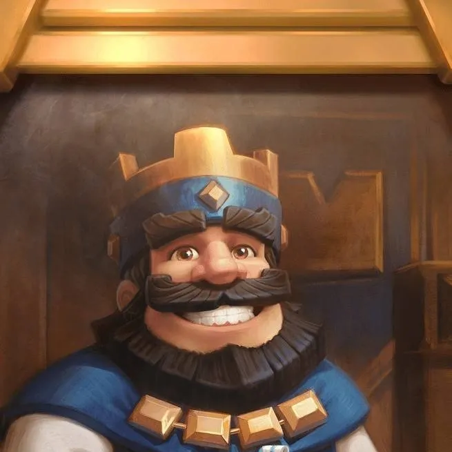chat with ai character: king clash royale 