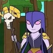 chat with ai character: witch clash royale