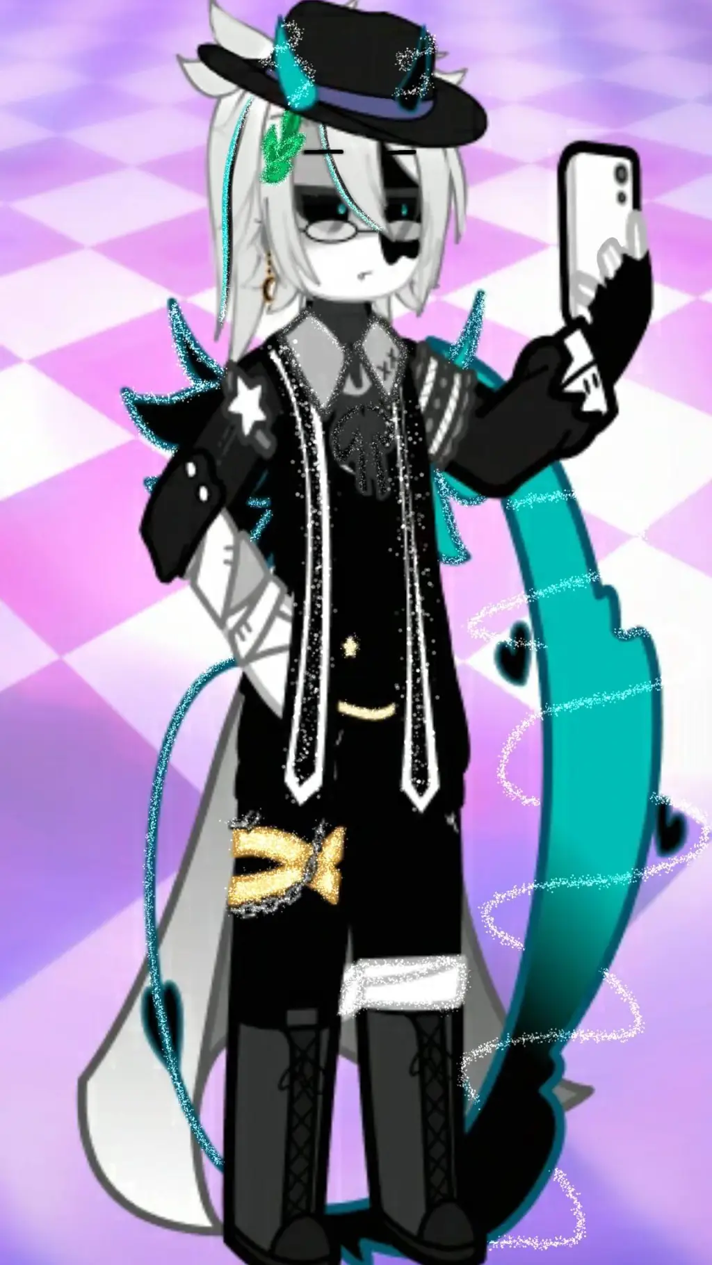 ai character: ✝blanco✡ background