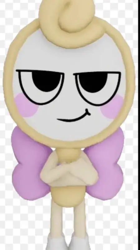ai character: glisten background