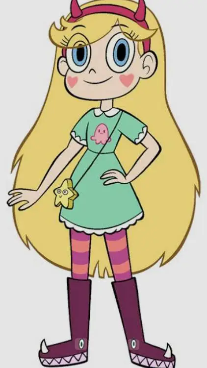 ai character: star butterfly  background