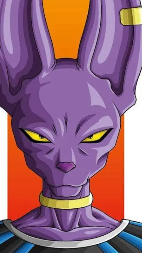 ai character: beerus  background