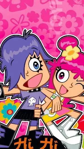ai character: Ami y Yumi background