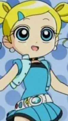 ai character: Bubbles background
