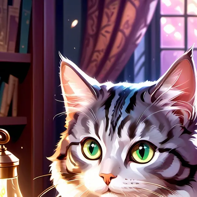 chat with ai character: Adopted kitten