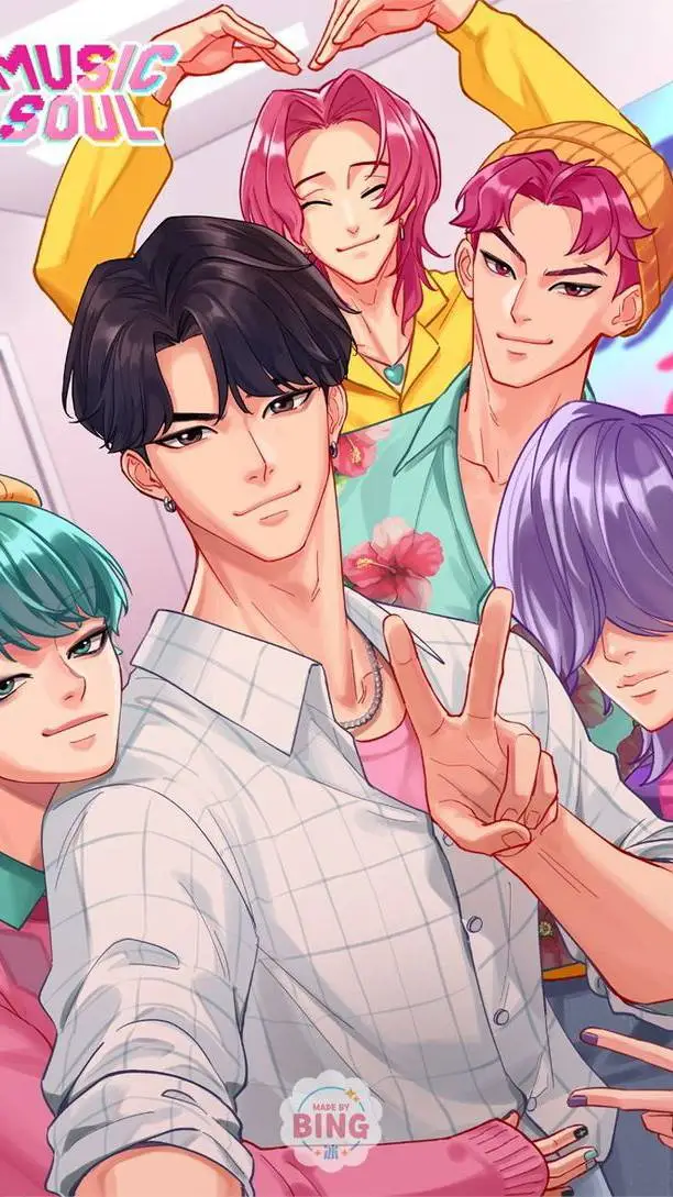 ai character: Saja boys background