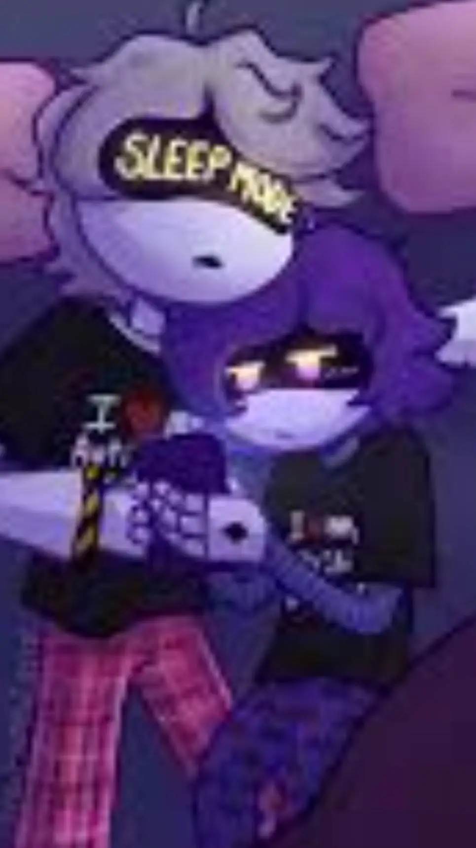 ai character: N x Uzi <3 background