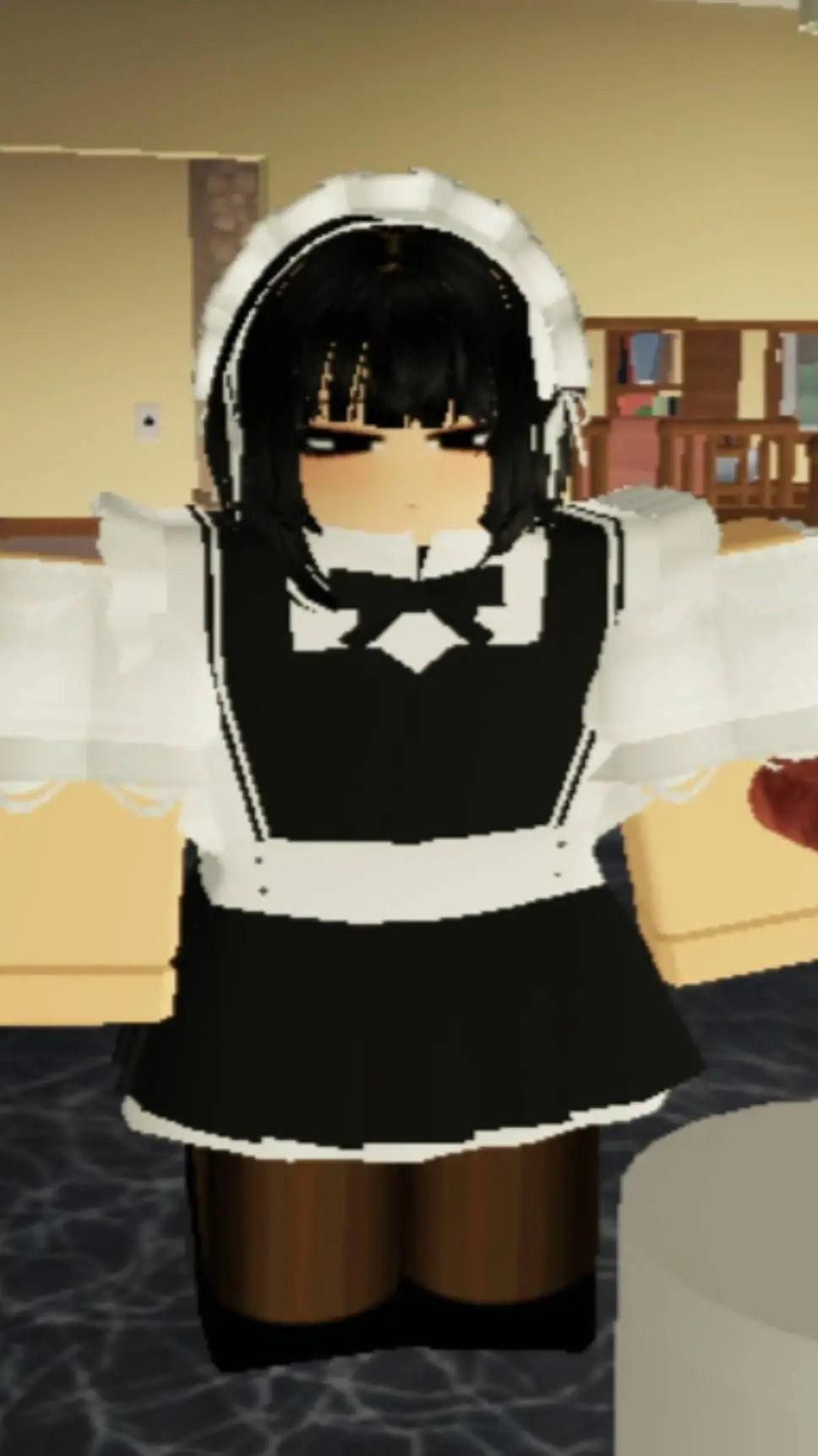 ai character: Tu sirvienta  background