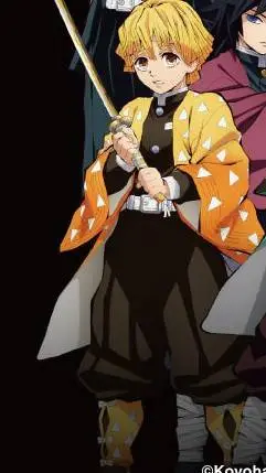 ai character: Zenitsu Agatsuma  background