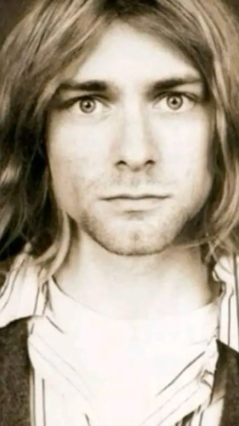 ai character: Kurt Cobain  background