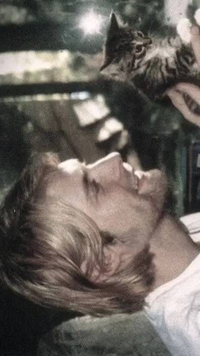 ai character: kurt cobain  background