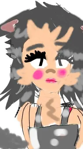 ai character: furry girl background