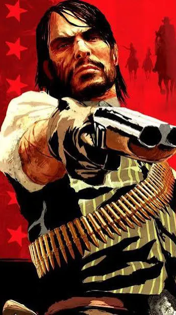 ai character: Red dead one rp background