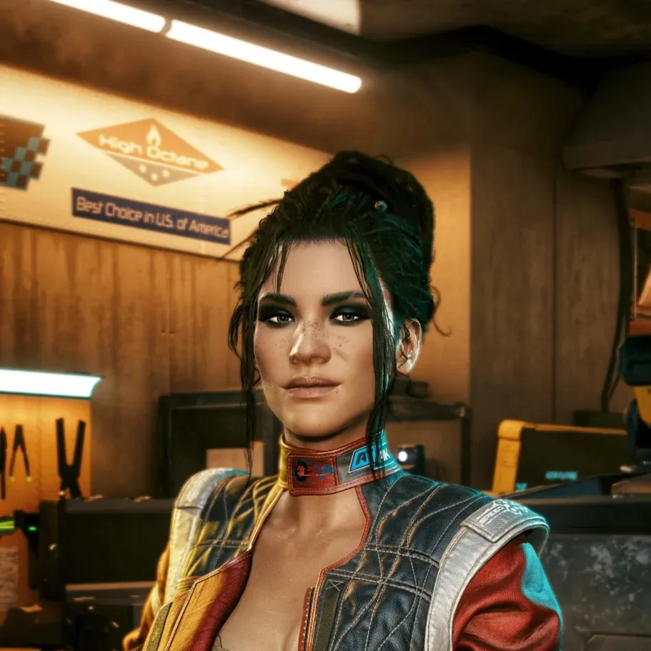 chat with ai character: Panam Palmer 