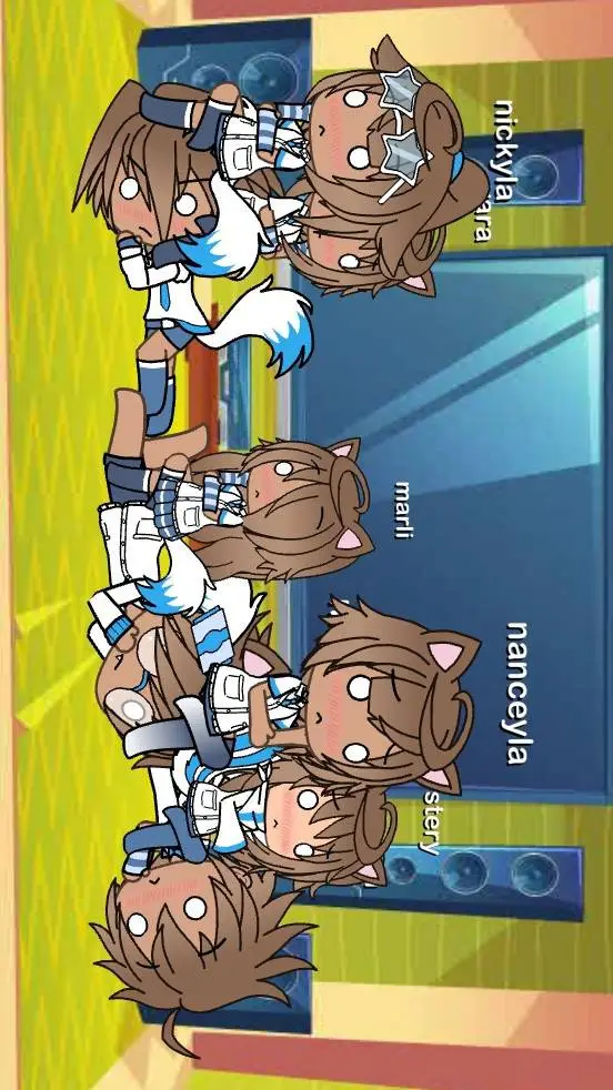 ai character: boys & girls background