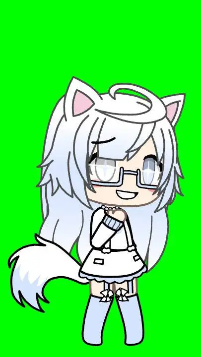 ai character: blue background