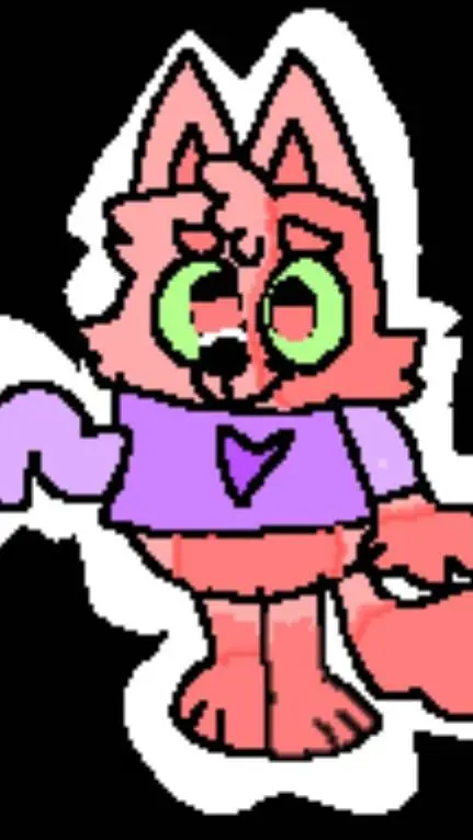 ai character: pinki roses♡ background