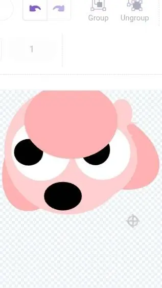 ai character: poody the poodle background