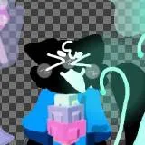 chat with ai character: blacki the cat 