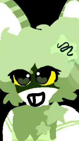 ai character: pickle the bunny background