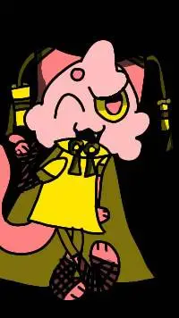 ai character: super penny! background