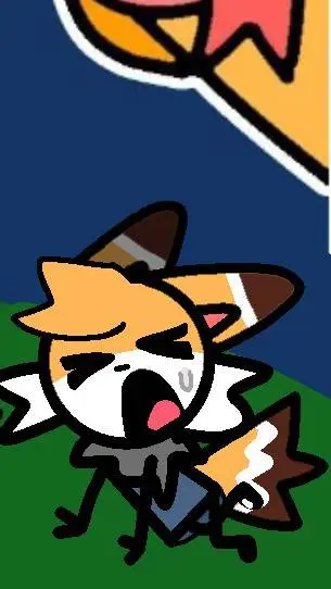 ai character: foxxy urine!  background