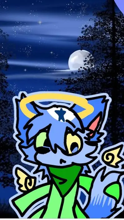 ai character: stage :] background