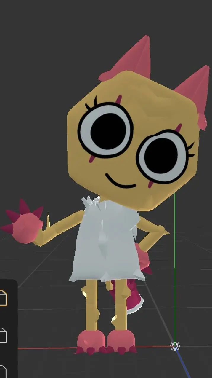 ai character: scraps <3 ❤️  background