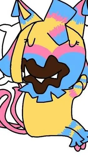 ai character: yatta- NO YATTA NO background
