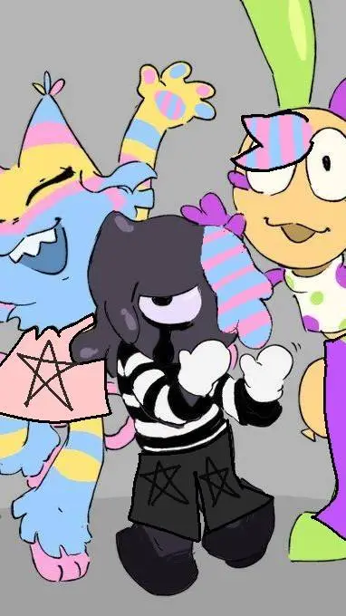 ai character: BLOT LOOEY & BLOT background