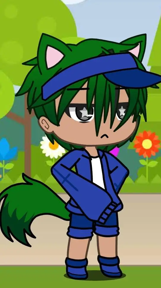 ai character: kross☆ background