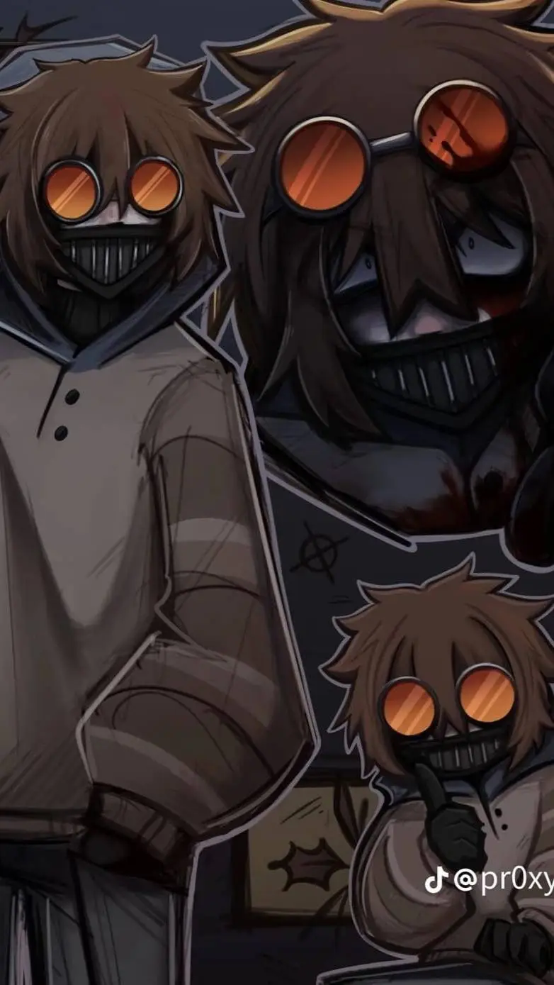 ai character: Ticci tobi background
