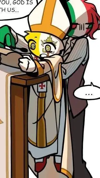 ai character: italia XD? background